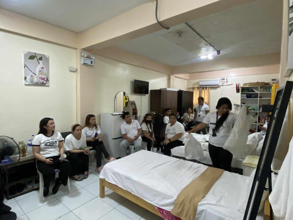 Classroom setup for TESDA NC II housekeeping