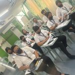 TESDA NCII students practicing housekeeping skills during onsite training